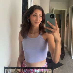 Small Urban Outfitters lilac tank